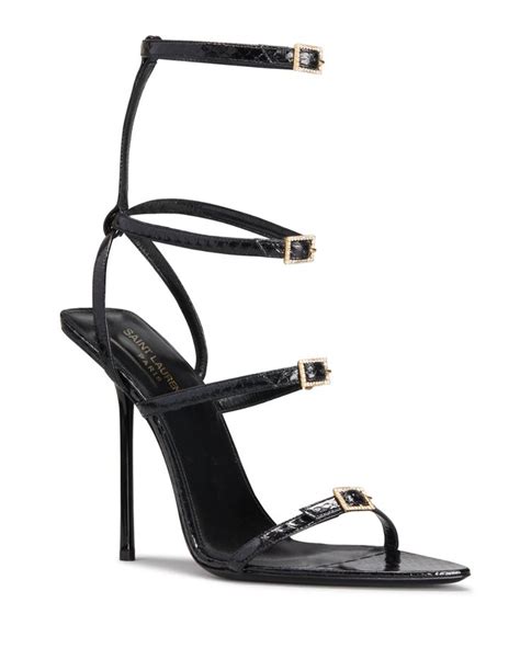 ysl nuit sandal|saint laurent sandals australia.